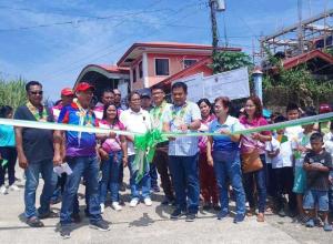 INAUGURATION AND TURNOVER OF PROJECTS IN BRGY CAIROJAN PASSI CITY